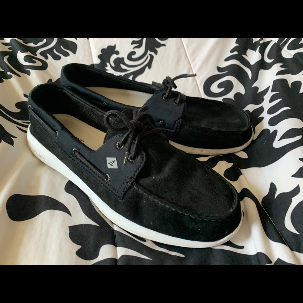 Sperry Black Loafers Size 13